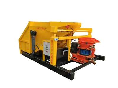 西安吊裝式噴漿車 混凝土泵送新利器，助力高效施工